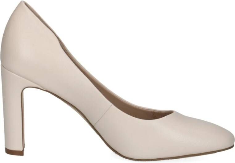 Caprice Elegant Beige Closed Pumps Beige Dames