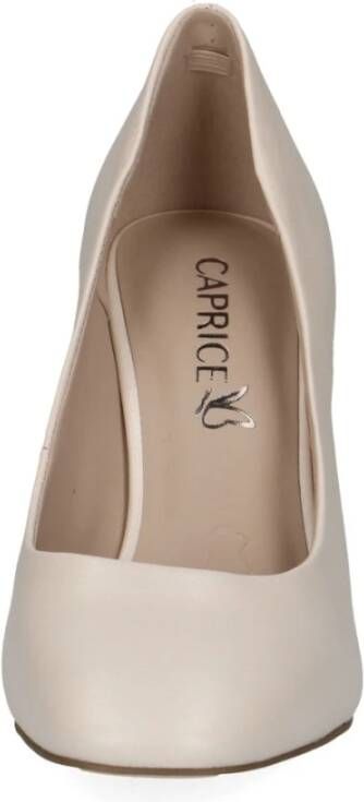 Caprice Elegant Beige Closed Pumps Beige Dames