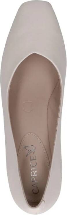 Caprice Elegante Beige Gesloten Formele Zakelijke Schoenen Beige Dames