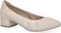 Caprice Elegante Beige Gesloten Formele Zakelijke Schoenen Beige Dames - Thumbnail 2