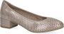 Caprice Elegante Metallic Gesloten Formele Schoenen Beige Dames - Thumbnail 3