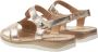 Caprice Gouden Sandalen Lente Zomer 2024 Beige Dames - Thumbnail 4