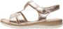 Caprice Gouden Sandalen Lente Zomer 2024 Beige Dames - Thumbnail 5