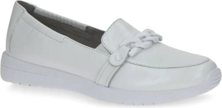 Caprice Loafers White Dames