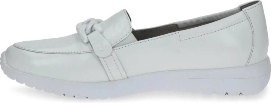 Caprice Loafers White Dames