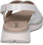 Caprice Witte Casual Open Platte Sandalen White Dames - Thumbnail 5