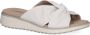 Caprice Witte Open Casual Slippers Vrouwen White Dames - Thumbnail 3