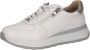 Caprice Witte platte schoenen met veters rits White Dames - Thumbnail 3