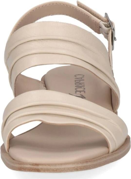 Caprice Zachte Casual Open Sandalen Beige Dames