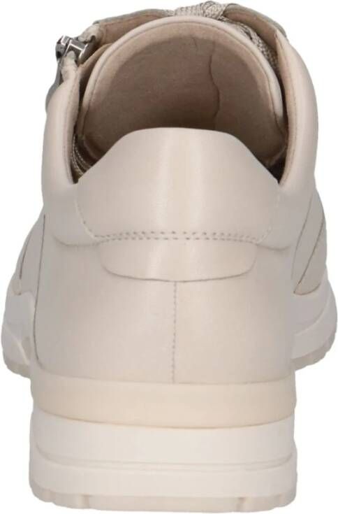 Caprice Zachte Offwhite Vrijetijdssneakers Beige Dames