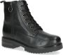 Caprice Zwarte Casual Gesloten Booties Vrouwen Black Dames - Thumbnail 2