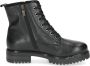 Caprice Zwarte Casual Gesloten Booties Vrouwen Black Dames - Thumbnail 3