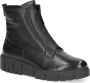 Caprice Zwarte Casual Gesloten Booties Vrouwen Black Dames - Thumbnail 2