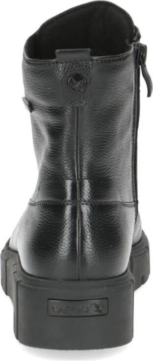 Caprice Zwarte Casual Gesloten Booties Vrouwen Black Dames