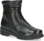 Caprice Zwarte Casual Gesloten Booties Vrouwen Black Dames - Thumbnail 2