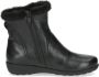 Caprice Zwarte Casual Gesloten Booties Vrouwen Black Dames - Thumbnail 3