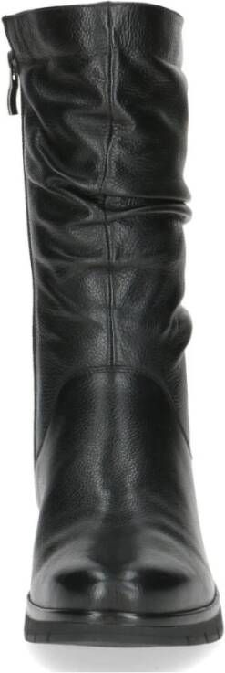 Caprice Zwarte Casual Gesloten Booties Vrouwen Black Dames