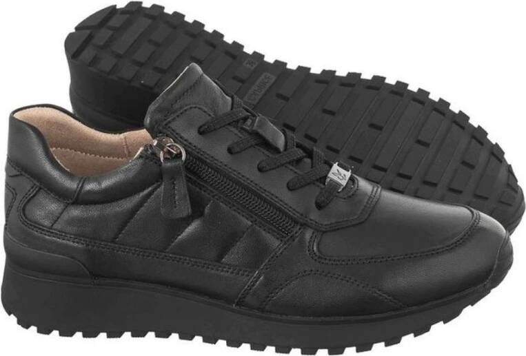 Caprice Zwarte Damessneakers Black Dames