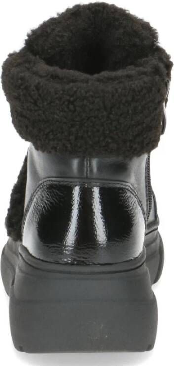 Caprice Zwarte Gesloten Booties Enkellaarzen Vrouwen Black Dames