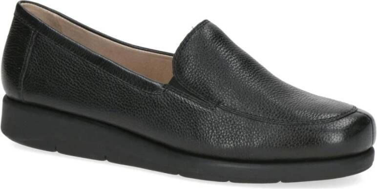 Caprice Zwarte Gesloten Loafers voor Vrouwen Black Dames