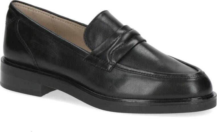 Caprice Zwarte Gesloten Loafers voor Vrouwen Black Dames