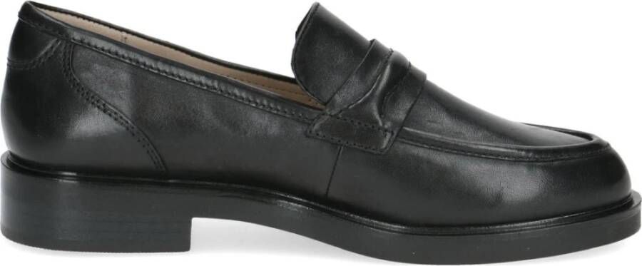 Caprice Zwarte Gesloten Loafers voor Vrouwen Black Dames