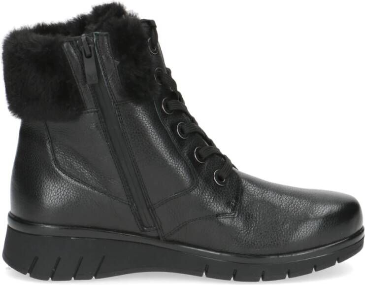 Caprice Zwarte Nappa Winterlaarzen Black Dames