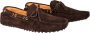 Car Shoe Chamois Leren Loafers Brown Heren - Thumbnail 2