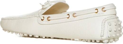 Car Shoe Ivoor Platte Schoenen Beige Heren