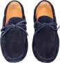 Car Shoe Leren Mocassins Blue Heren - Thumbnail 4