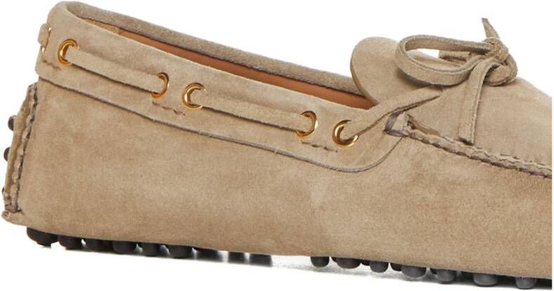 Car Shoe Platte Casual Schoenen Beige Heren