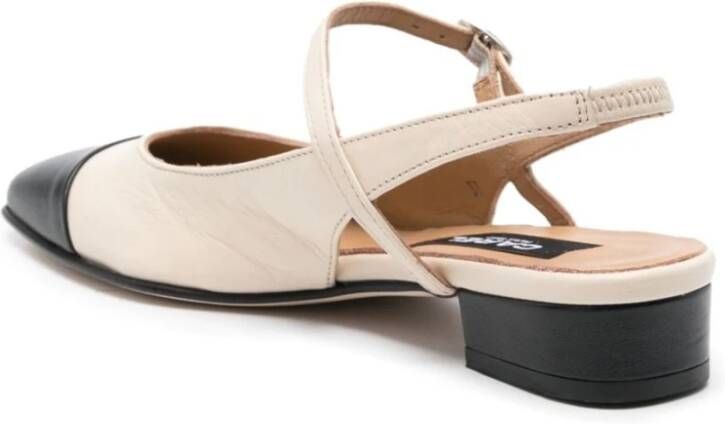 Carel Beige Ballerina Schoenen Beige Dames