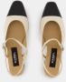 Carel Beige Patent Leren Platte Schoenen Beige Dames - Thumbnail 4