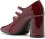 Carel Bordeaux Patent Mary Jane Schoenen Brown Dames - Thumbnail 2