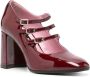 Carel Bordeaux Patent Mary Jane Schoenen Brown Dames - Thumbnail 3