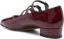 Carel Bordeaux platte schoenen met zijgesp Red Dames - Thumbnail 4