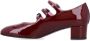 Carel Burgundy Mary Janes Pump Schoenen Red Dames - Thumbnail 3