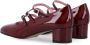 Carel Burgundy Mary Janes Pump Schoenen Red Dames - Thumbnail 4