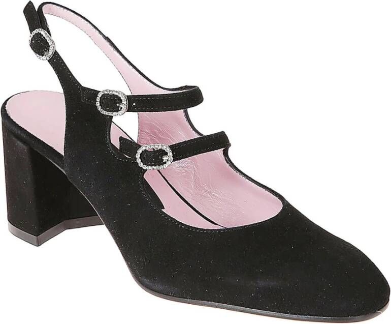 Carel Elegante Slingback Schoenen Black Dames