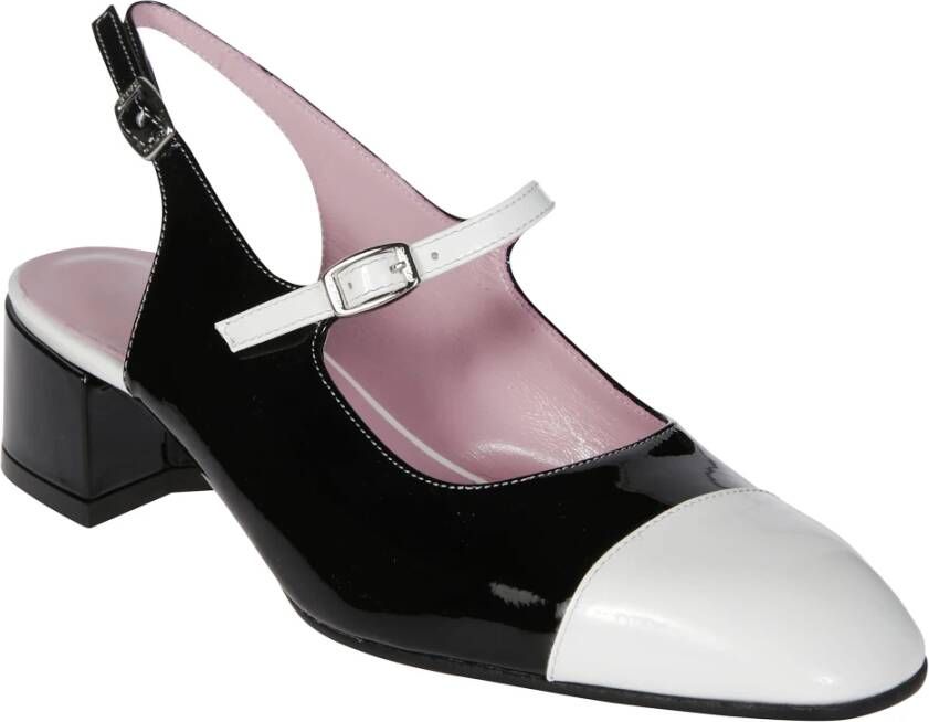 Carel Elegante Slingback Schoenen Black Dames