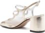 Carel Goudkleurige Slingback Band Middelblokhak Yellow Dames - Thumbnail 2