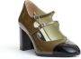 Carel Groene Pump Schoenen met Bandje Green Dames - Thumbnail 2