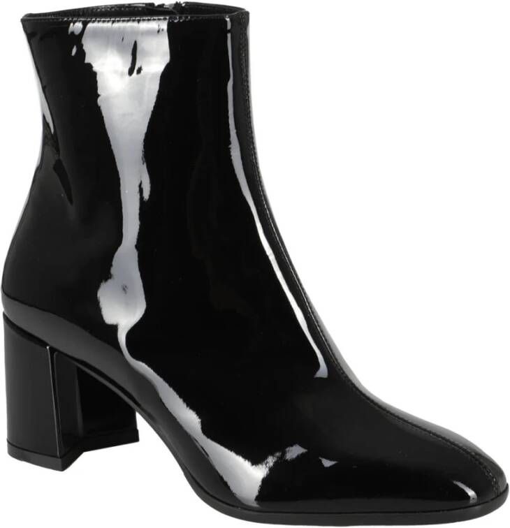 Carel Heeled Boots Black Dames