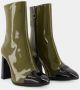 Carel Paris Boots Donna Boots Patent Leather Khaki Black in groen - Thumbnail 3