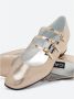 Carel Metallic Mary Jane Schoenen Handgemaakt in Italië Gray Dames - Thumbnail 5