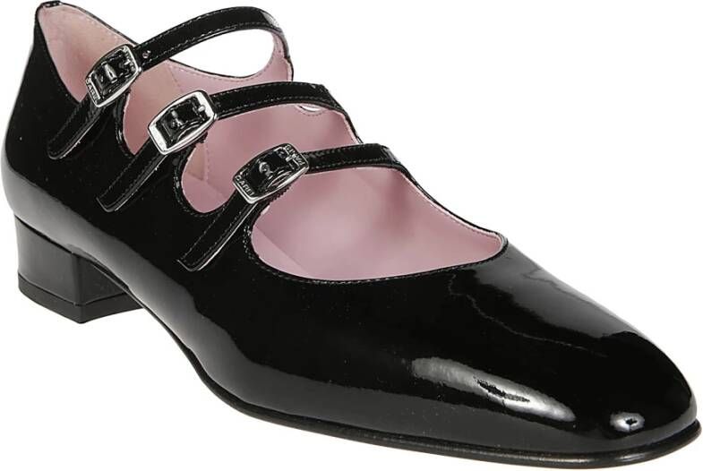 Carel Patent Mary Jane Schoenen Black Dames