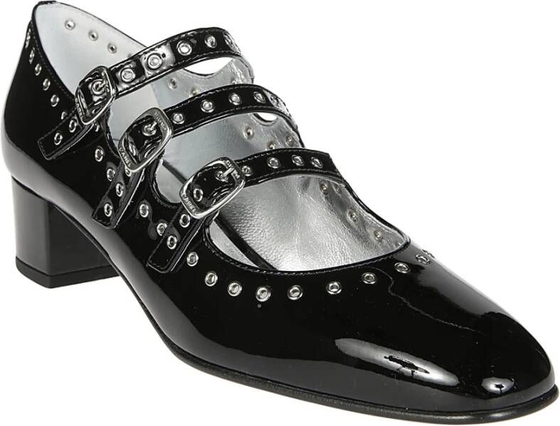 Carel Patent Mary Jane Schoenen Black Dames