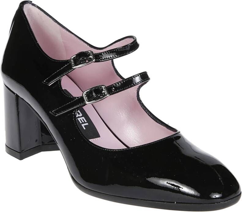 Carel Patent Mary Jane Schoenen Black Dames