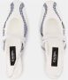 Carel Peachy Wit Leren Slingback Sandalen White Dames - Thumbnail 4