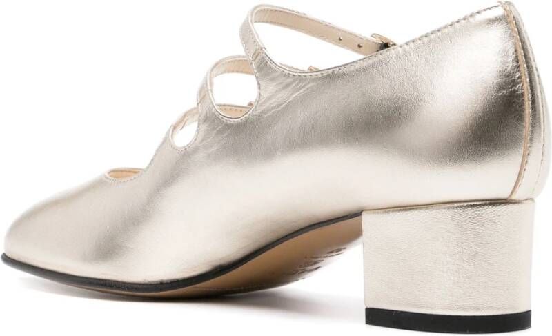 Carel Platina Gelamineerde Mary Jane Schoenen Gray Dames